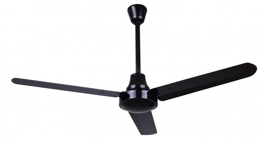 48&#34; Black High-Performance DC Industrial Fan