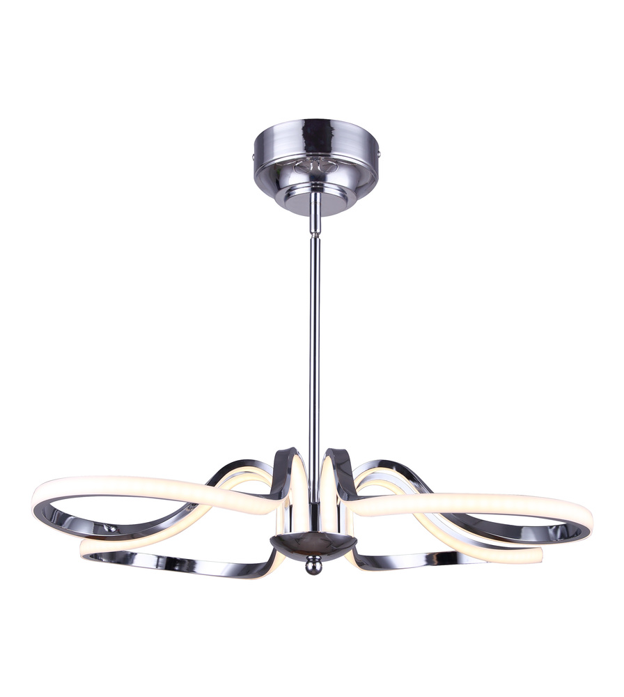 KEIRA, 25&#34; LED Rod Pendant, 43.5W LED (Integrated), Dimmable, 2700 Lumens, 3000K Color Temperatu