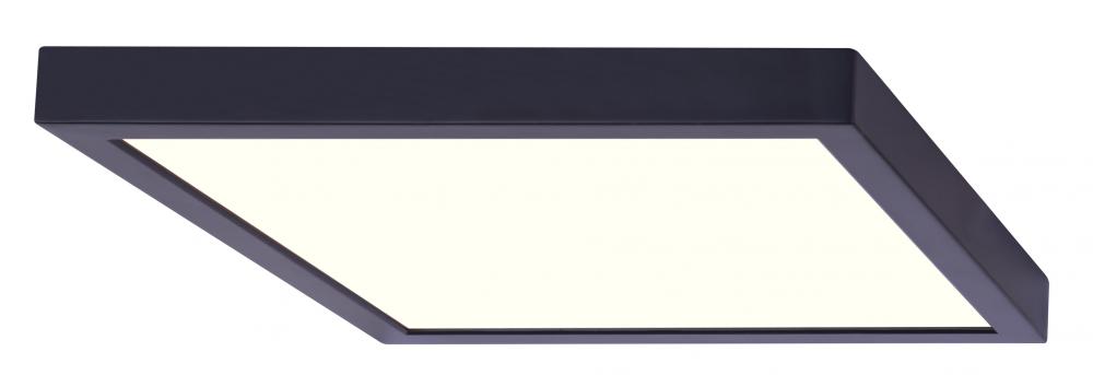 LED Square Disk, DL-11C-22SC-BK-C, 11&#34; MBK Color, 22W Dimmable, 3000K, 1540 Lumen, Surface mount