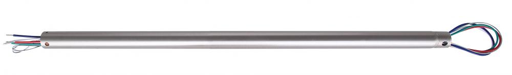 Replacement 24&#34; Downrod for AC Motor Fans, BN Color, 1&#34; Diameter with Thread