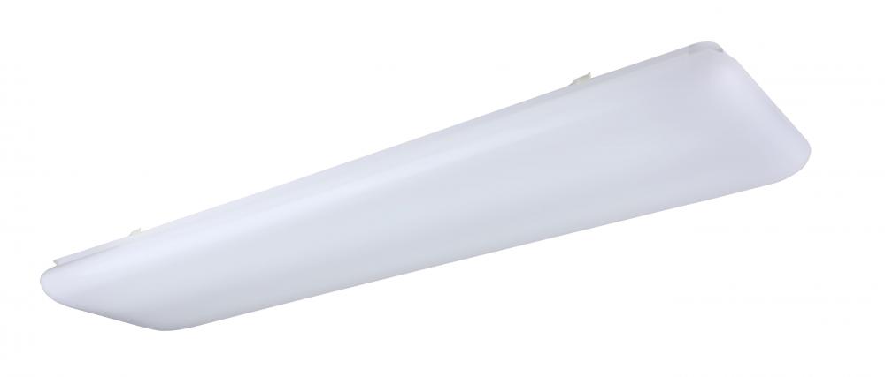 LED Fixture, LU14A42, Acrylic, 42W LED (Integrated), 3100 Lumens, 4100K Color Temperature