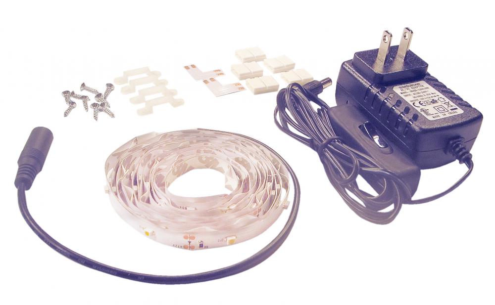 Flexible LED Tape, 2m/78.75&#34; x 8mm/.33&#34; Indoor (SMD3528 30pcs/meter Warm White 3000K)