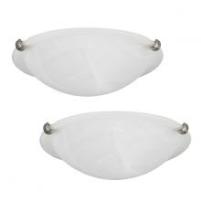 Canarm IFM161251T - IFM1612T BPT, 2 Light Flush Mount, Pewter Finish