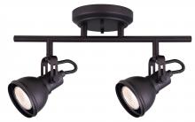 Canarm IT622A02ORB10 - Polo 2 Light Track Lighting, Bronze Finish