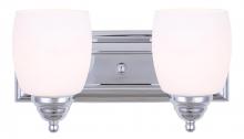 Canarm IVL259A02CH - Griffin 2 Light Vanity, Chrome Finish