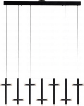 Page One Lighting PP020212-SDG - Seesaw 5+ Light Linear Pendant