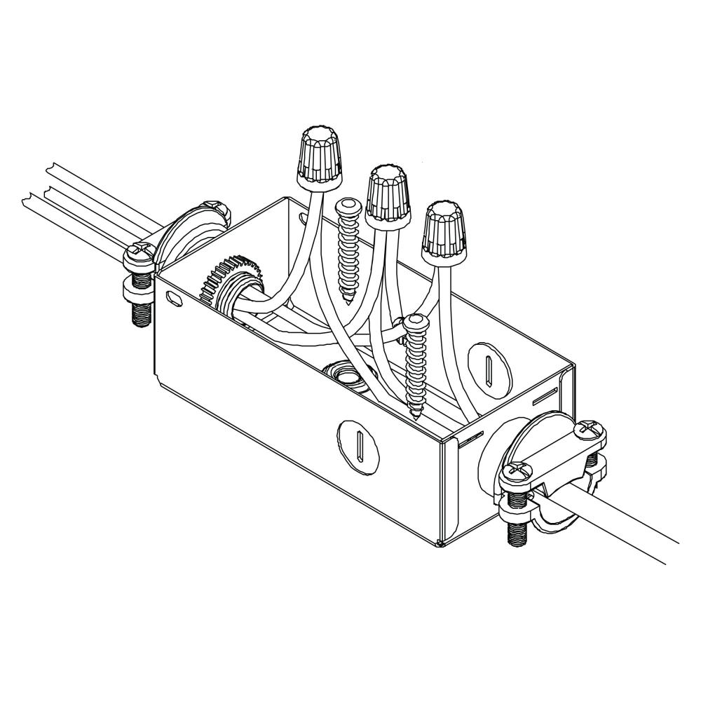 Fencer SELECT, Small, hard-wired junction box - WHITE