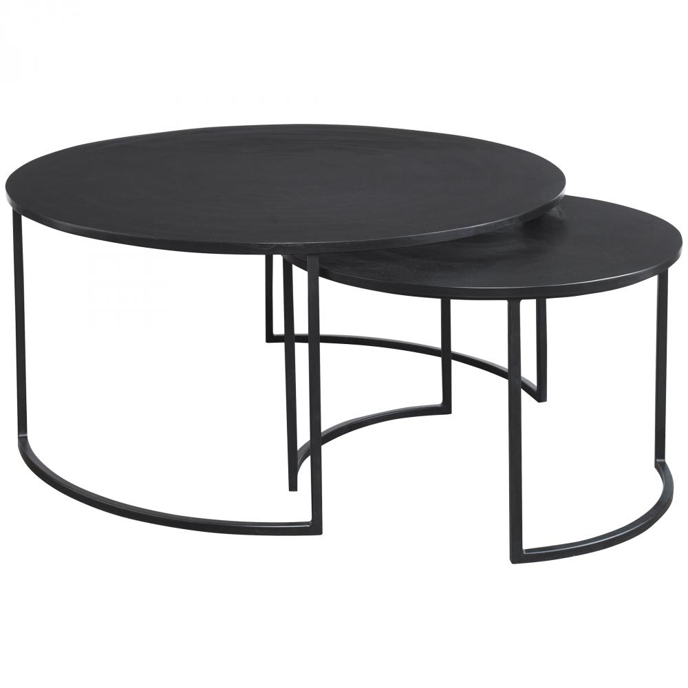 Barnette Modern Nesting Coffee Tables S/2