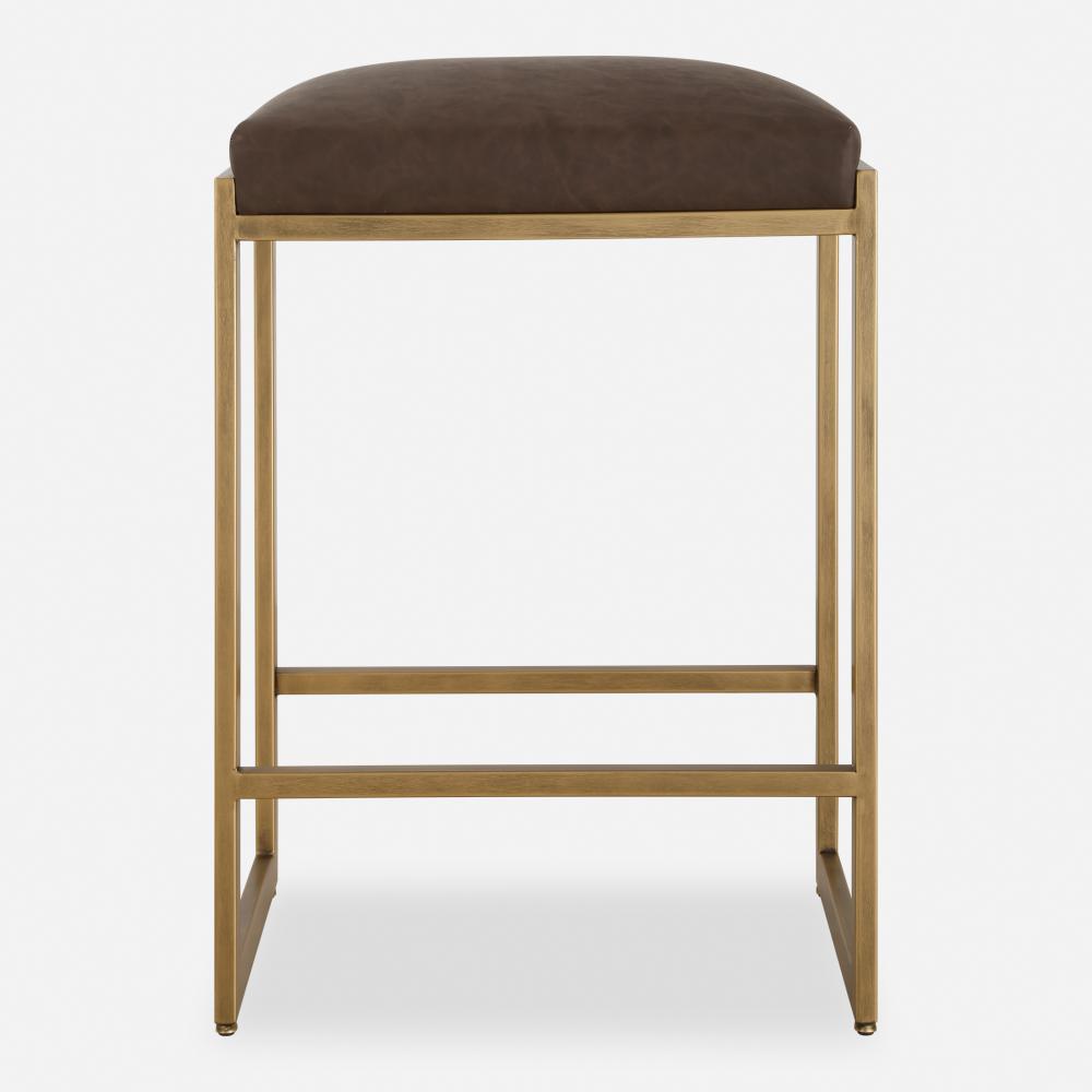 Atticus Gold Counter Stool