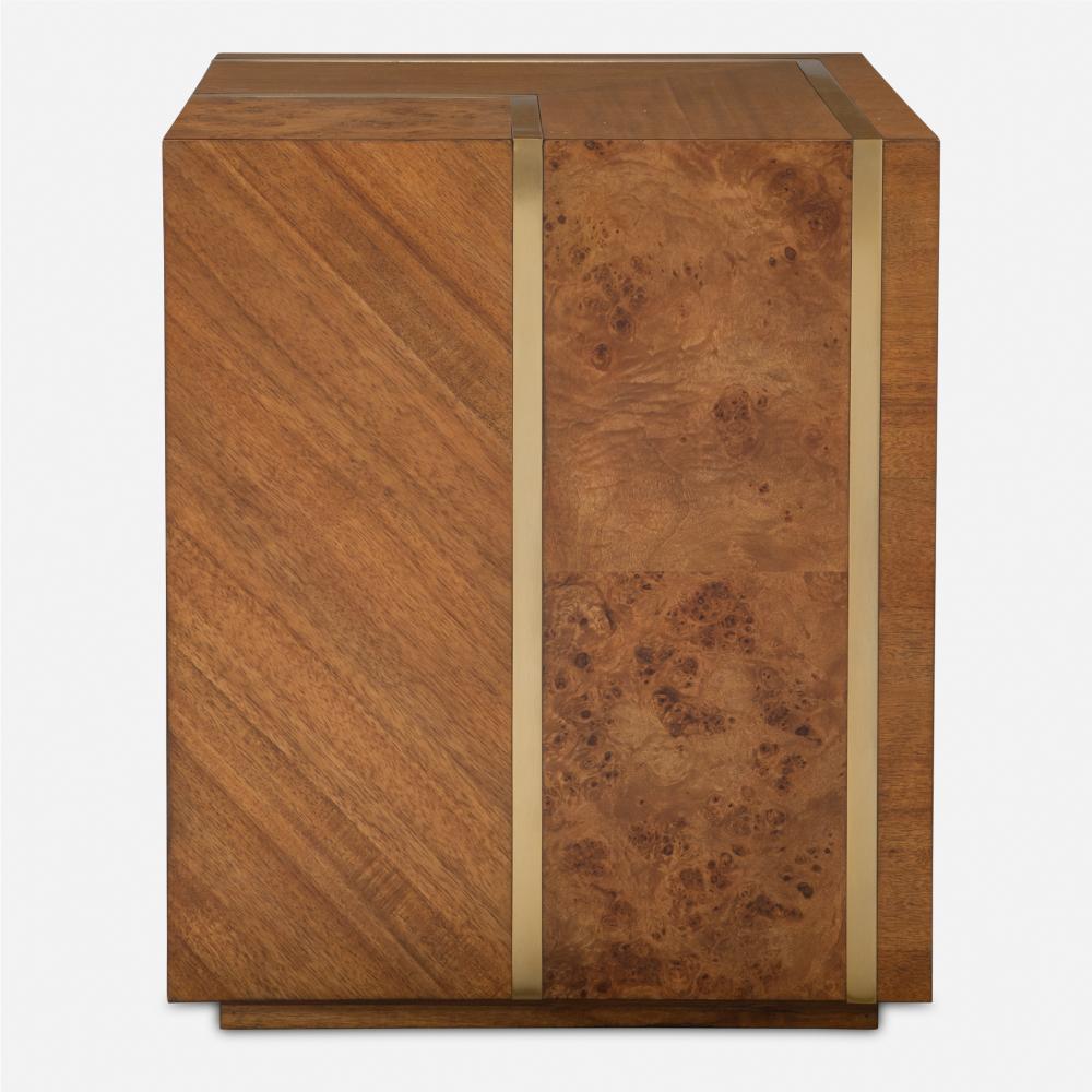 Seven Wonders Wooden Side Table