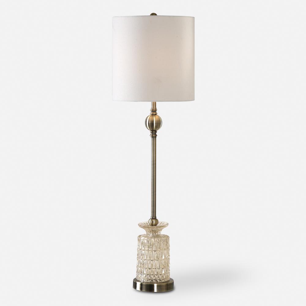 Uttermost Flaviana Antique Brass Buffet Lamp