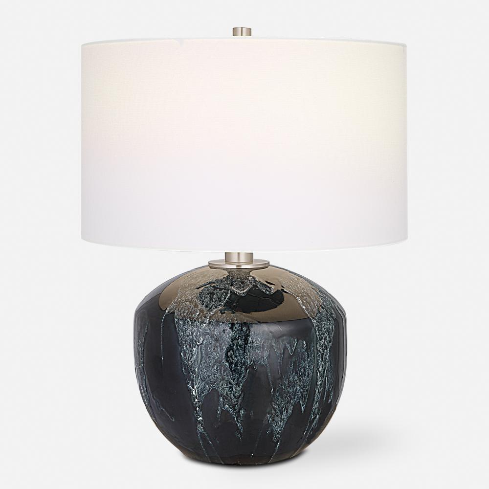 Uttermost Highlands Deep Green Table Lamp