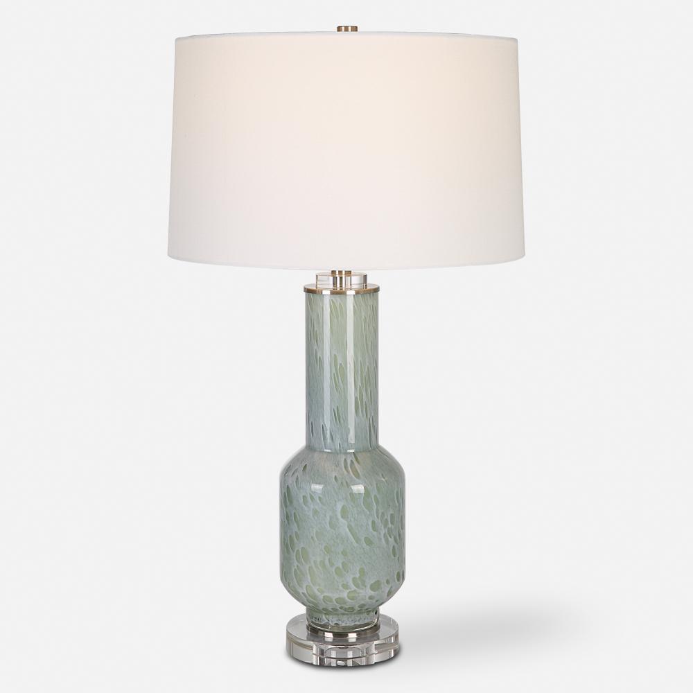 Imperia Aqua Gray Table Lamp