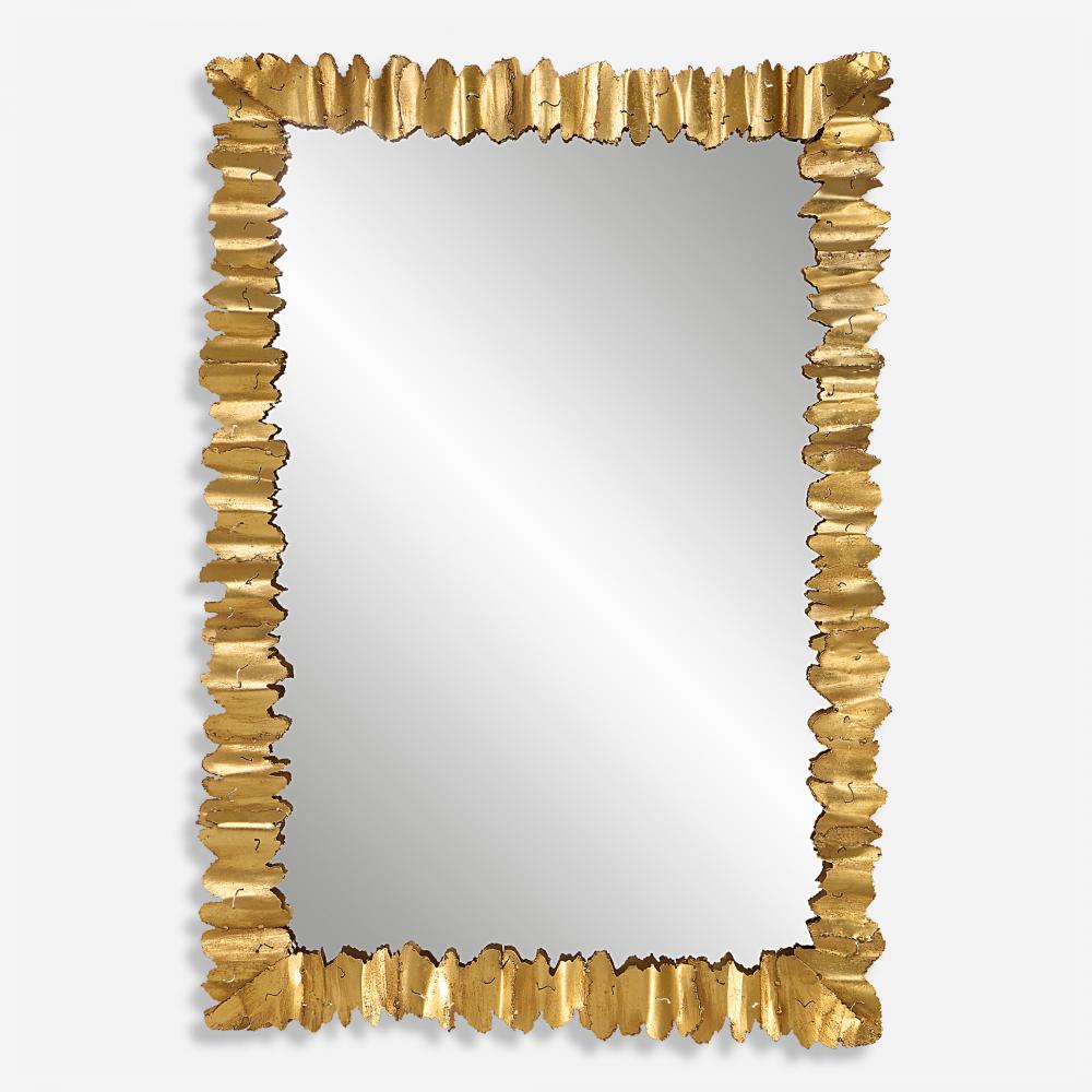 Lev Antique Gold Mirror