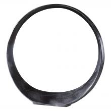 Uttermost 17980 - Uttermost Orbits Black Nickel Large Ring Sculpture