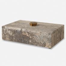 Uttermost 18153 - Uttermost Griseus Travertine Stone Box