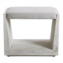 Uttermost 23581 - Cabana White Small Bench