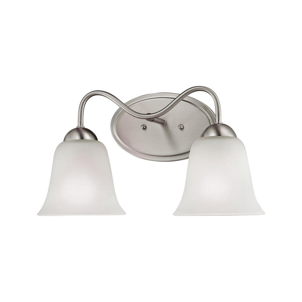 Thomas - Conway 15&#39;&#39; Wide 2-Light Vanity Light - Brushed Nickel