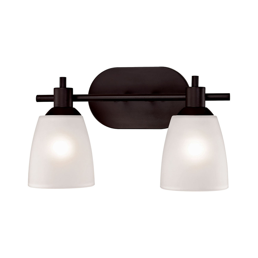 Thomas - Jackson 14&#39;&#39; Wide 2-Light Vanity Light - Oil Rubbed Bronze