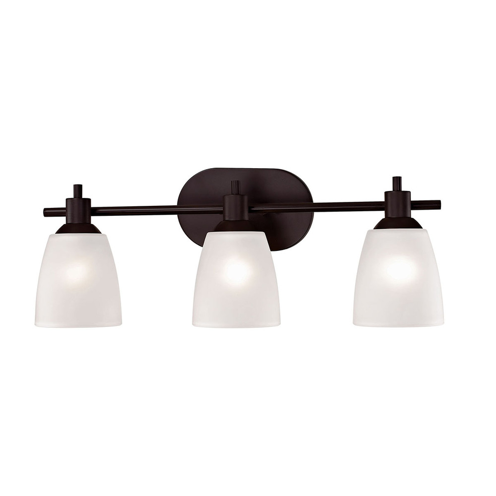 Thomas - Jackson 22&#39;&#39; Wide 3-Light Vanity Light - Oil Rubbed Bronze