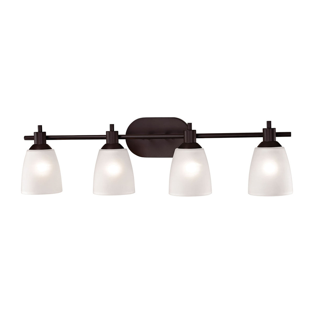 Thomas - Jackson 31&#39;&#39; Wide 4-Light Vanity Light - Oil Rubbed Bronze