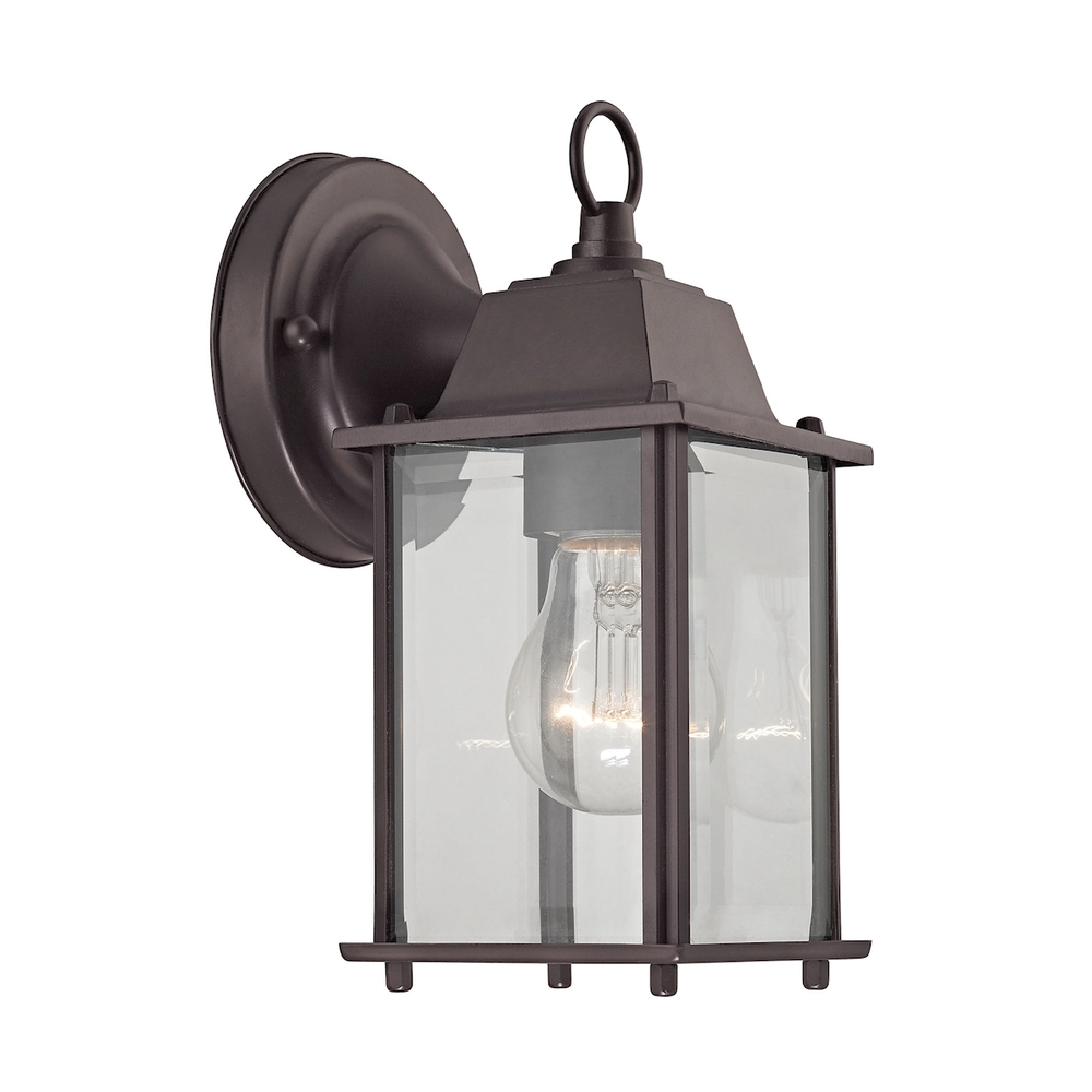 Thomas - Cotswold 9&#39;&#39; High 1-Light Outdoor Sconce - Oil Rubbed Bronze