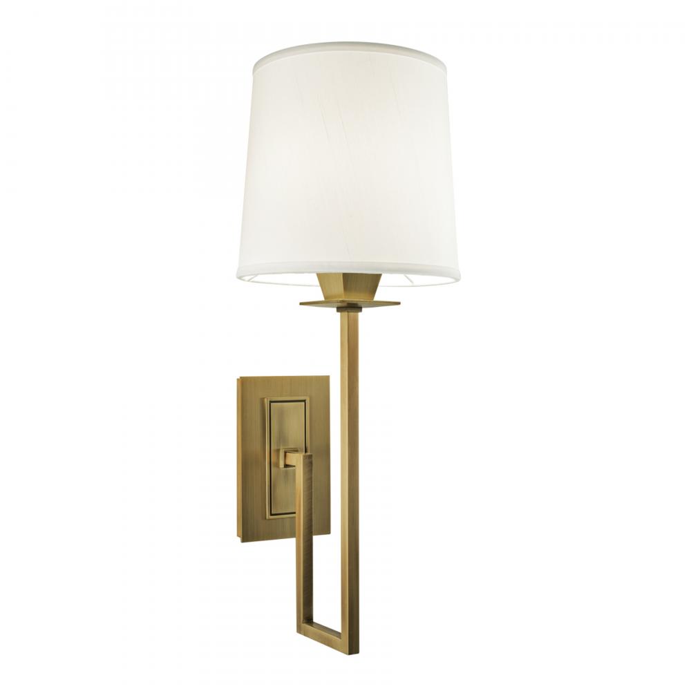 Maya 19.25&#39;&#39; High 1-Light Sconce - Aged Brass