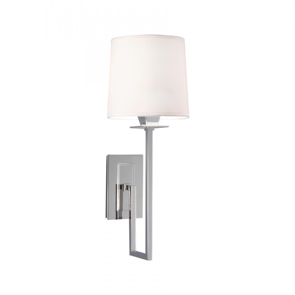 Maya 19.25&#39;&#39; High 1-Light Sconce - Polished Nickel