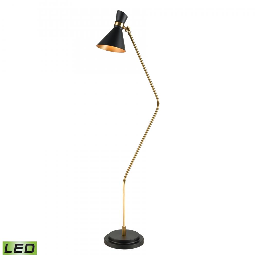 Virtuoso 60&#39;&#39; High 1-Light Floor Lamp - Black - Includes LED Bulb