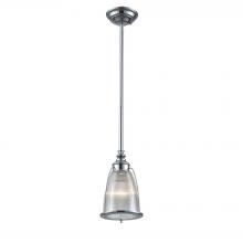 ELK Home 60005-1 - Halophane 1-Light Pendant in Polished Chrome