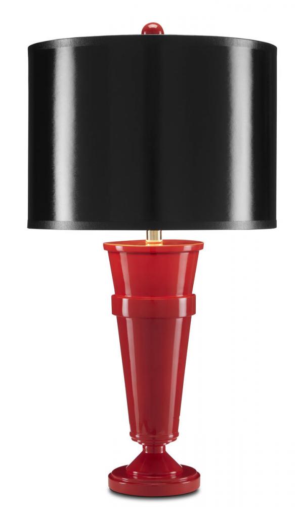 Mister M Red Table Lamp