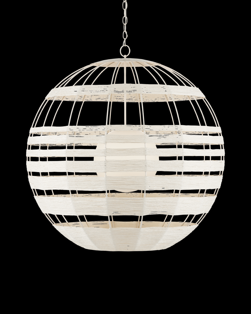Lapsley White Orb Chandelier