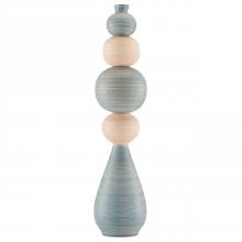 Currey 1200-0569 - Ringling Large Blue Gray Vase