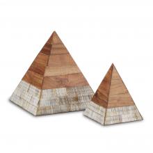 Currey 1200-0638 - Hyson Pyramids Set of 2