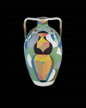 Currey 1200-0616 - Amphora Medium Multi-Colored Vase