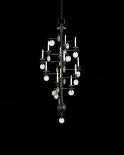 Currey 9125 - Sethos Large Black Chandelier