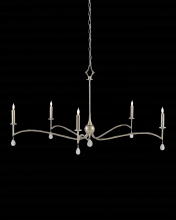 Currey 9000-0578 - Serilana Medium Silver Chandelier