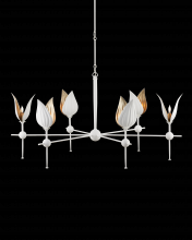 Currey 9000-0734 - Peace Lily White Chandelier