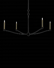 Currey 9000-0176 - Knole Black Chandelier