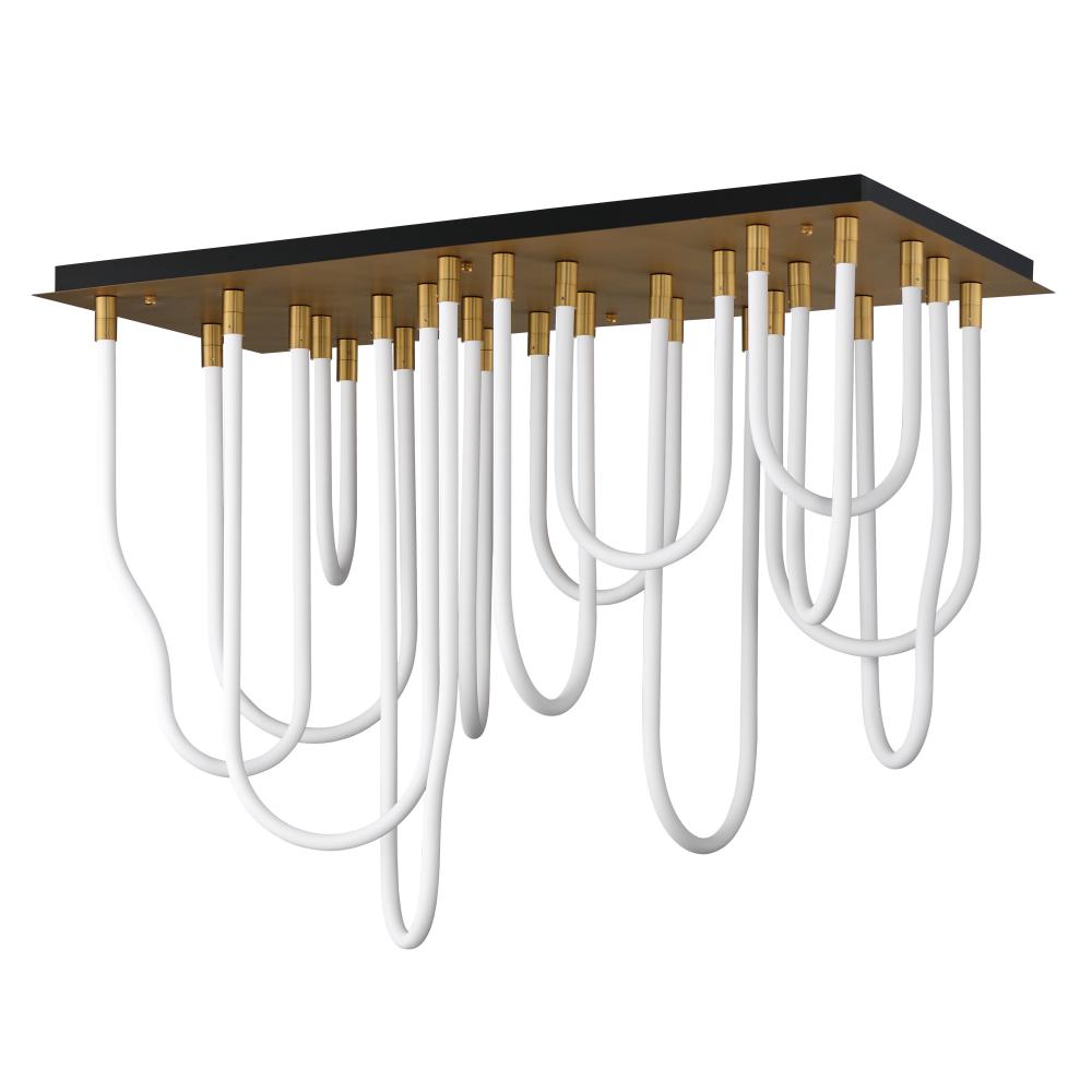 Soleil-Flush Mount Chandelier