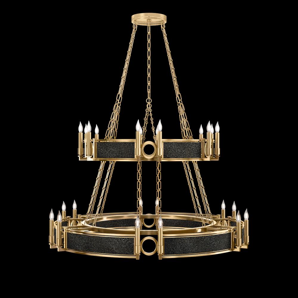 Mirage 50&#34;W Round Chandelier