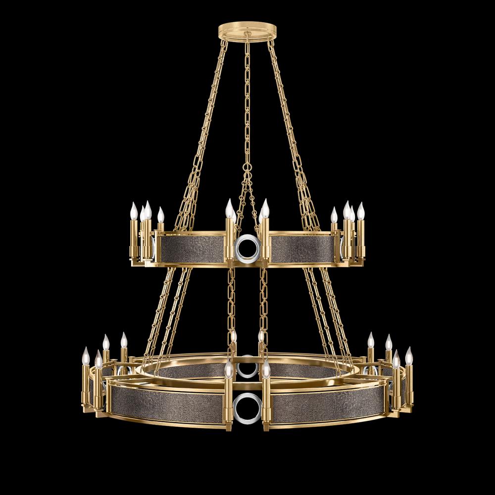 Mirage 50&#34;W Round Chandelier