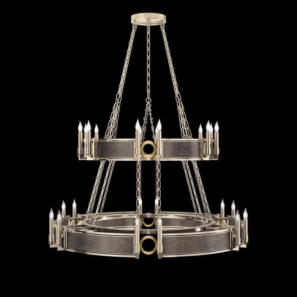 Mirage 50&#34;W Round Chandelier