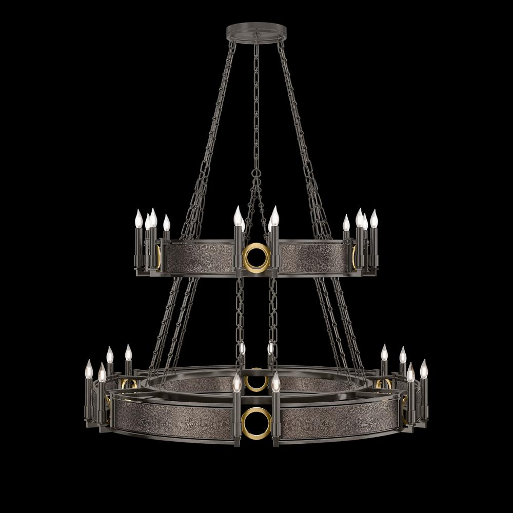 Mirage 50&#34;W Round Chandelier