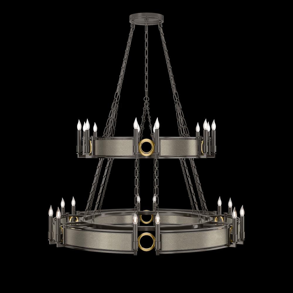 Mirage 50&#34;W Round Chandelier