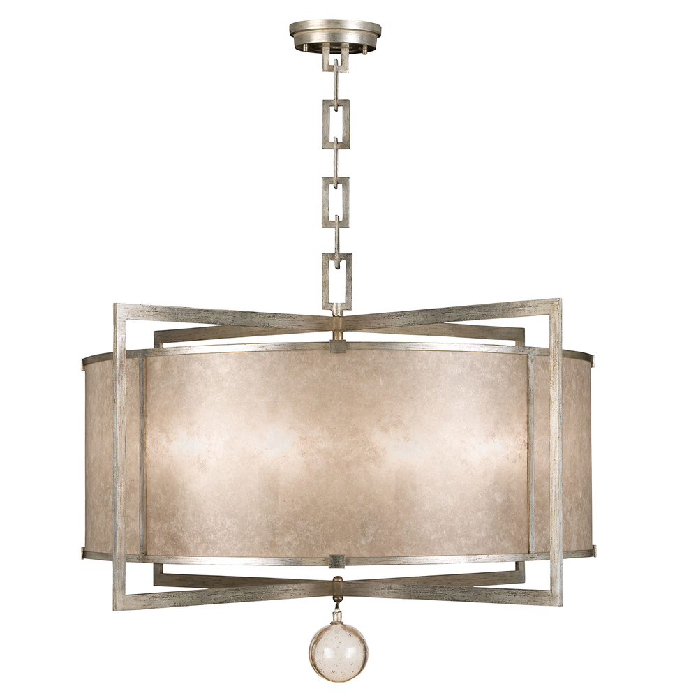 Singapore Moderne 40&#34; Round Pendant