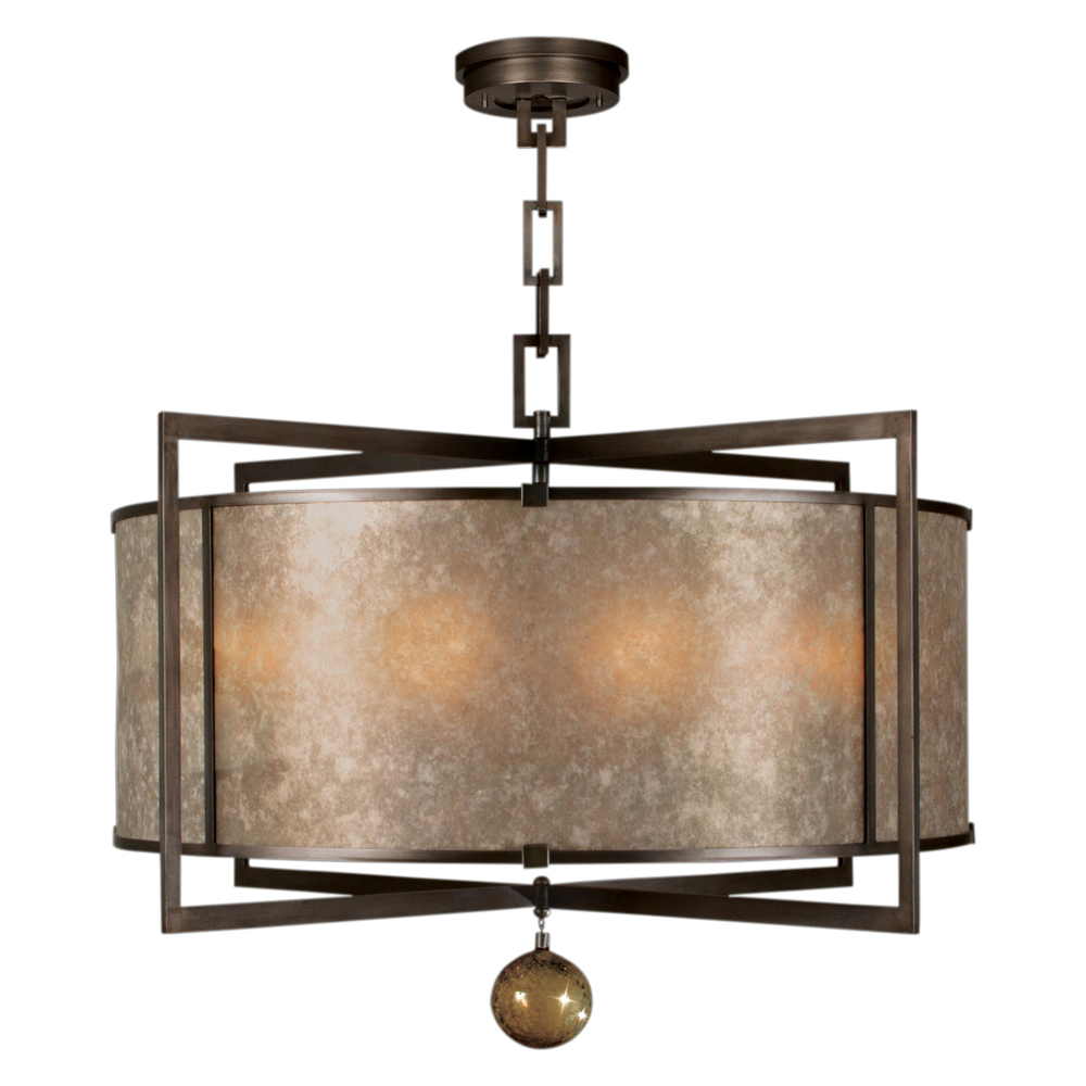 Singapore Moderne 40&#34; Round Pendant