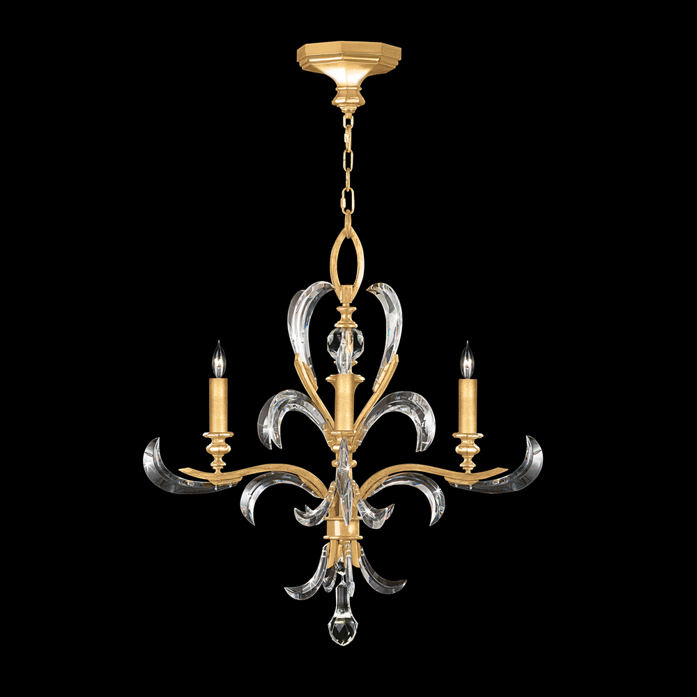 Beveled Arcs 28&#34; Round Chandelier