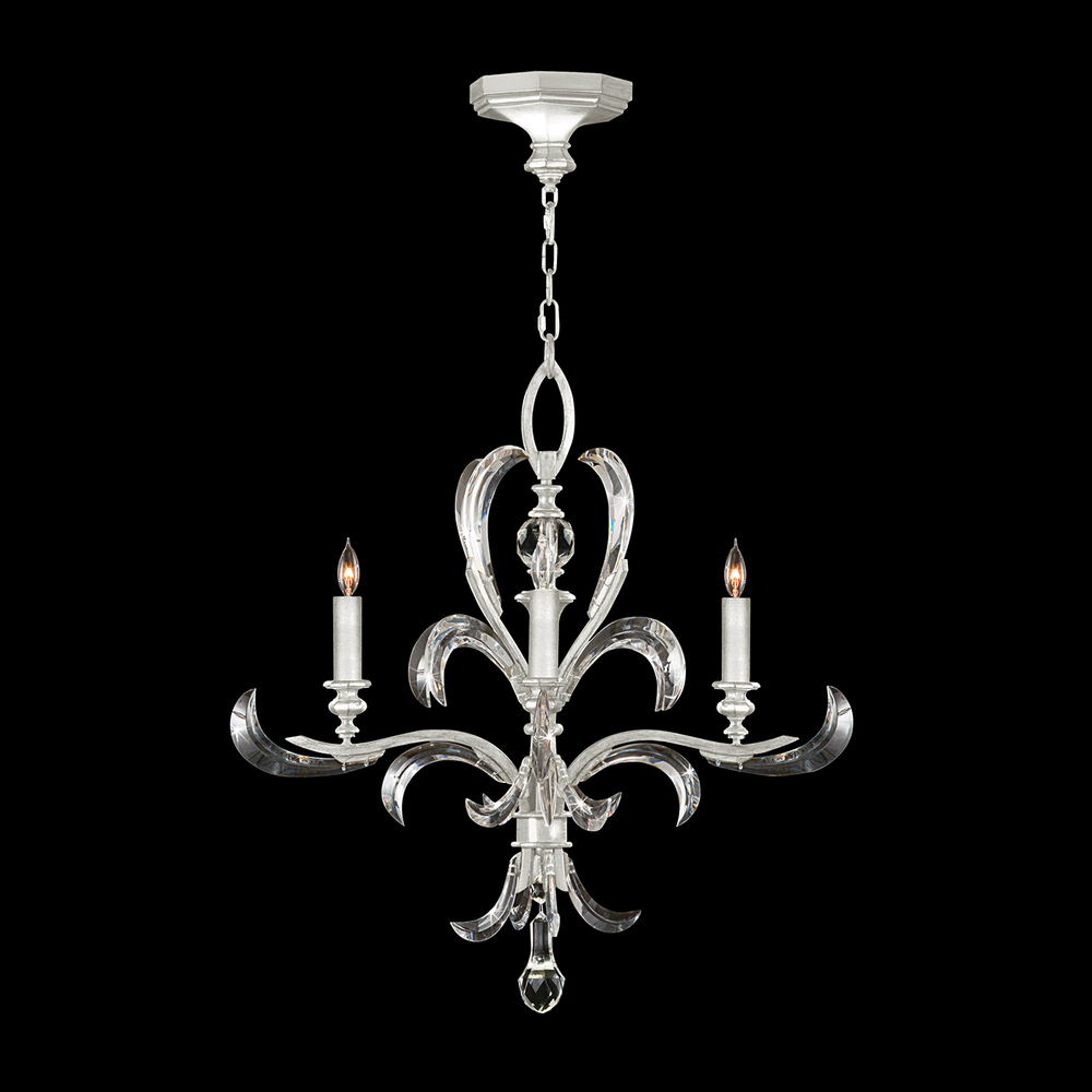 Beveled Arcs 28&#34; Round Chandelier