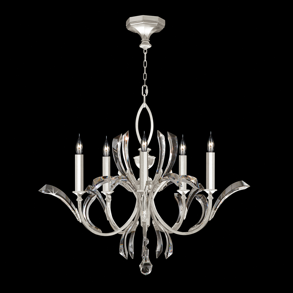 Beveled Arcs 36&#34; Round Chandelier